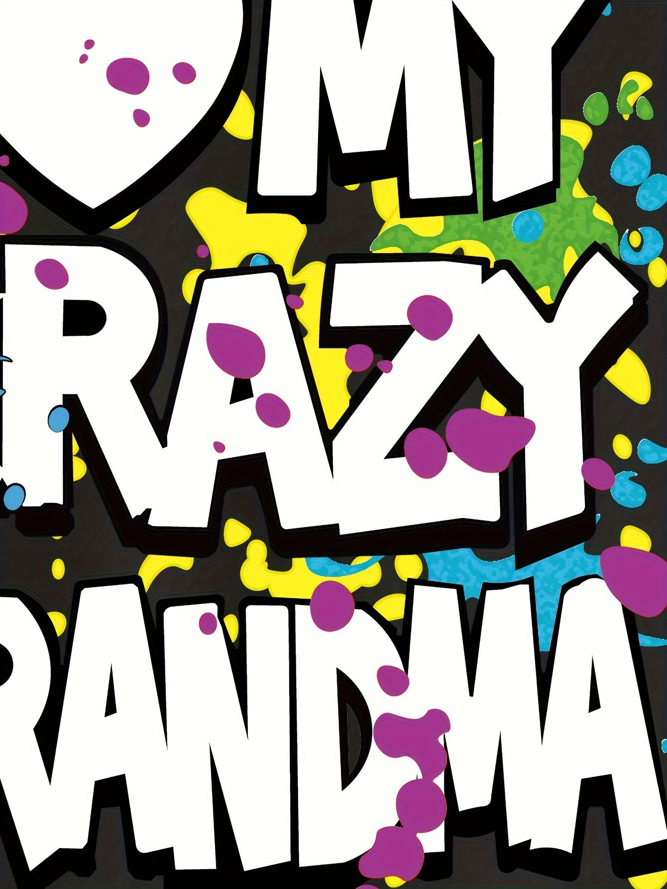 I LOVE MY CRAZY GRANDMA Letter 3D Print Short Sleeve T-Shirts For Boys - Cool, Lightweight And Comfy Summer Clothes!