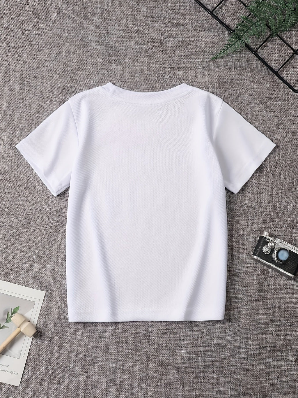 2025  Trendy Cartoon "See You Later" Print T-Shirt, Excavator Anime Casual Kawaii Crew Neck Short Sleeve Top