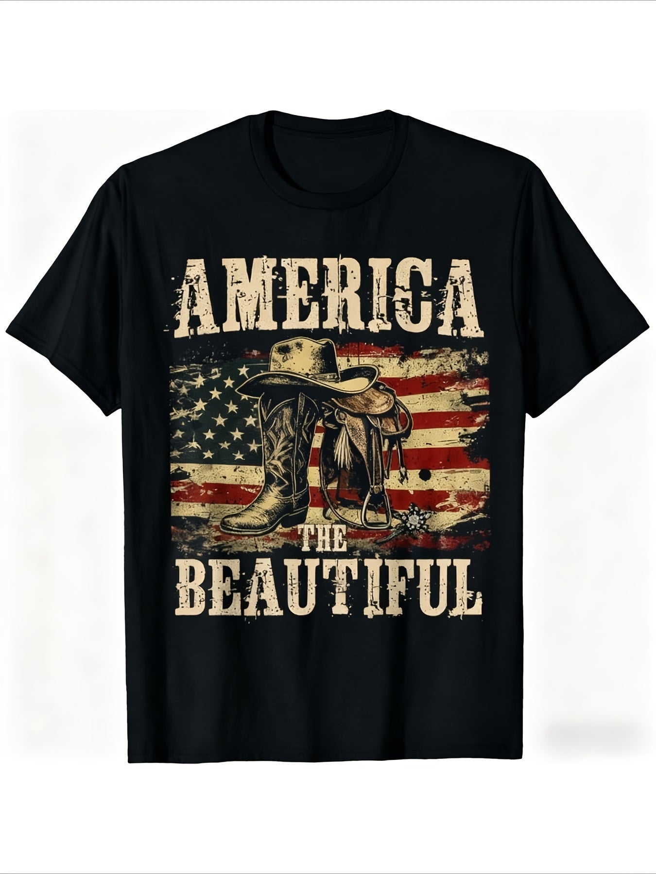 [ I May Be Old But I Got to See The USA Before It Went to Shit ], Boots On The Ground Cowboy Cool T-Shirt, 250 Years American 1776-2026 250th Birthday USA T-Shirt, Perfect for Mardi Gras Easter Party Costume, Festival Decorations