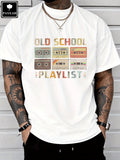 PAYEAH Cassette Tape Music 80s Retro Old School Playlist 100% Heavy Cotton Tshirt