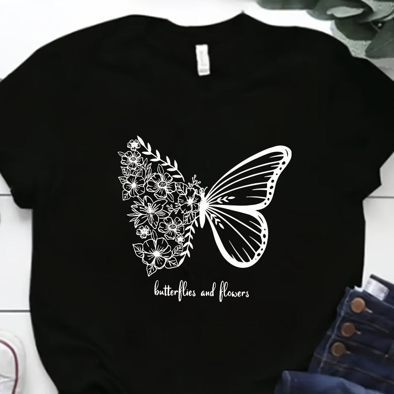 Butterfly Heat Transfer Stickers - DIY Washable Decals, Suitable for T-Shirts, Jeans, Backpacks | Mixed Colors, Polyester Material