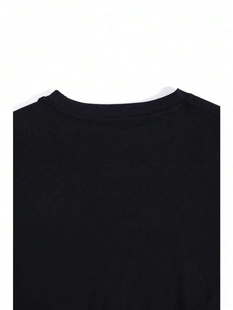 Men Plus Size Ecko Unltd Cotton Ecko Unltd Men Black Cotton T-Shirt Casual Breathable Soft Rhinoceros Logo Perfect For All Seasons 220g Big Size L-3XL 4XL 5XL