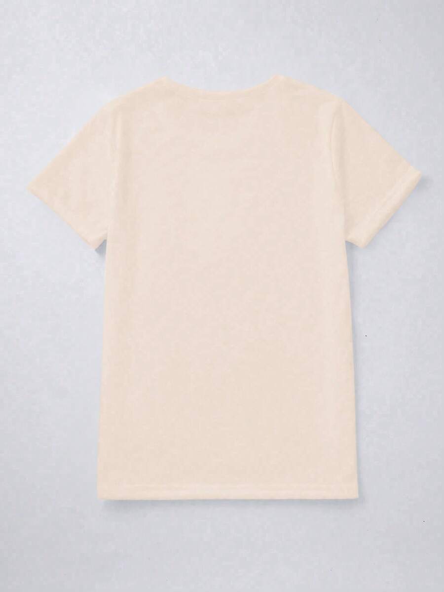 Women's Casual Short Sleeve Round Neck T-Shirt