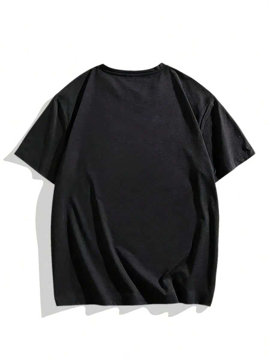 Men's United States Of America 250th Anniversary 1776 2026 Flag Print Round Neck T-Shirt For Independence Day Celebration Comfortable Fabric Suitable For Gifting