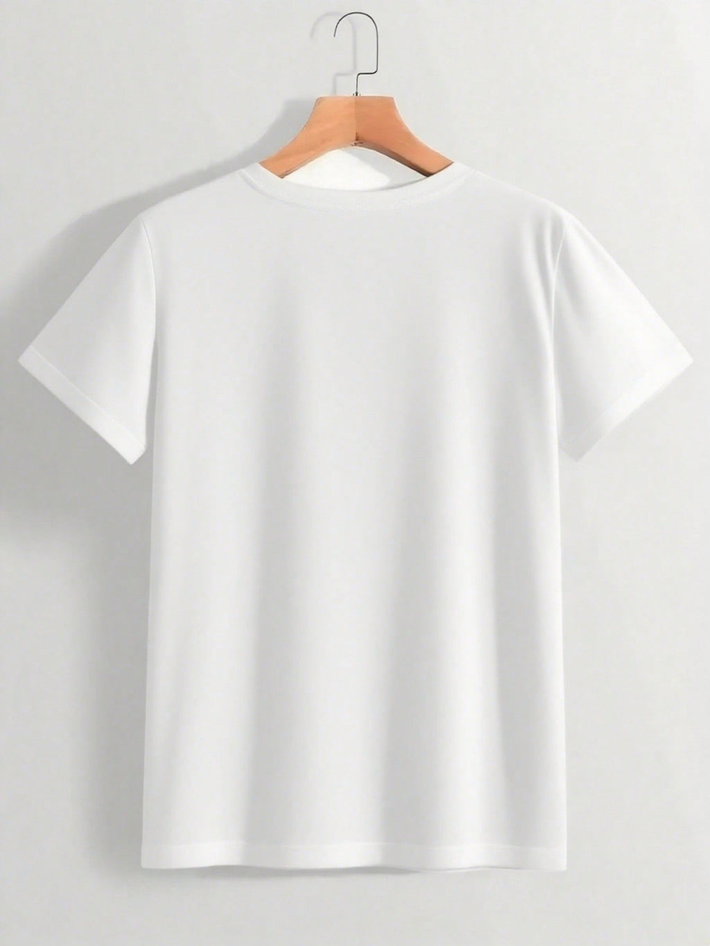 Men'S Fashion Featuring A Round Neck T-Shirt, Suitable For Various Occasions Like Travel, Summer Outings, Beach Activities, And Fitness Training. This Versatile Short Sleeve Design Is Popular In Foreign Trade Exports And Is A Hot Item For The