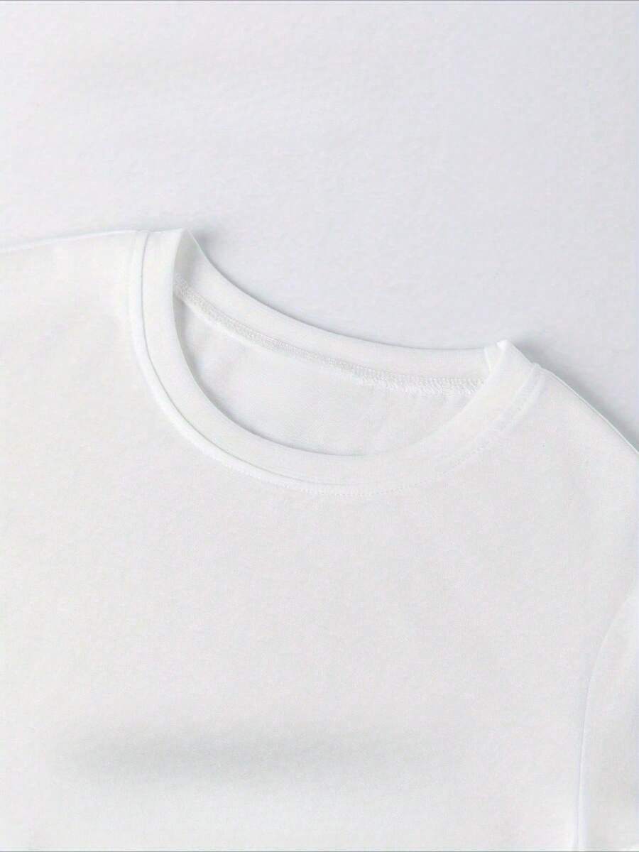 Ladies' Fashionable Casual Round Neck Top With Four ' Prints, Short Sleeves, All Season Fashion, Ladies' Fashionable, Breathable And Comfortable, 100% Pure Fabric, Fashionable Women'S Clothing, Machine Washable, Both Single And Layered Fa