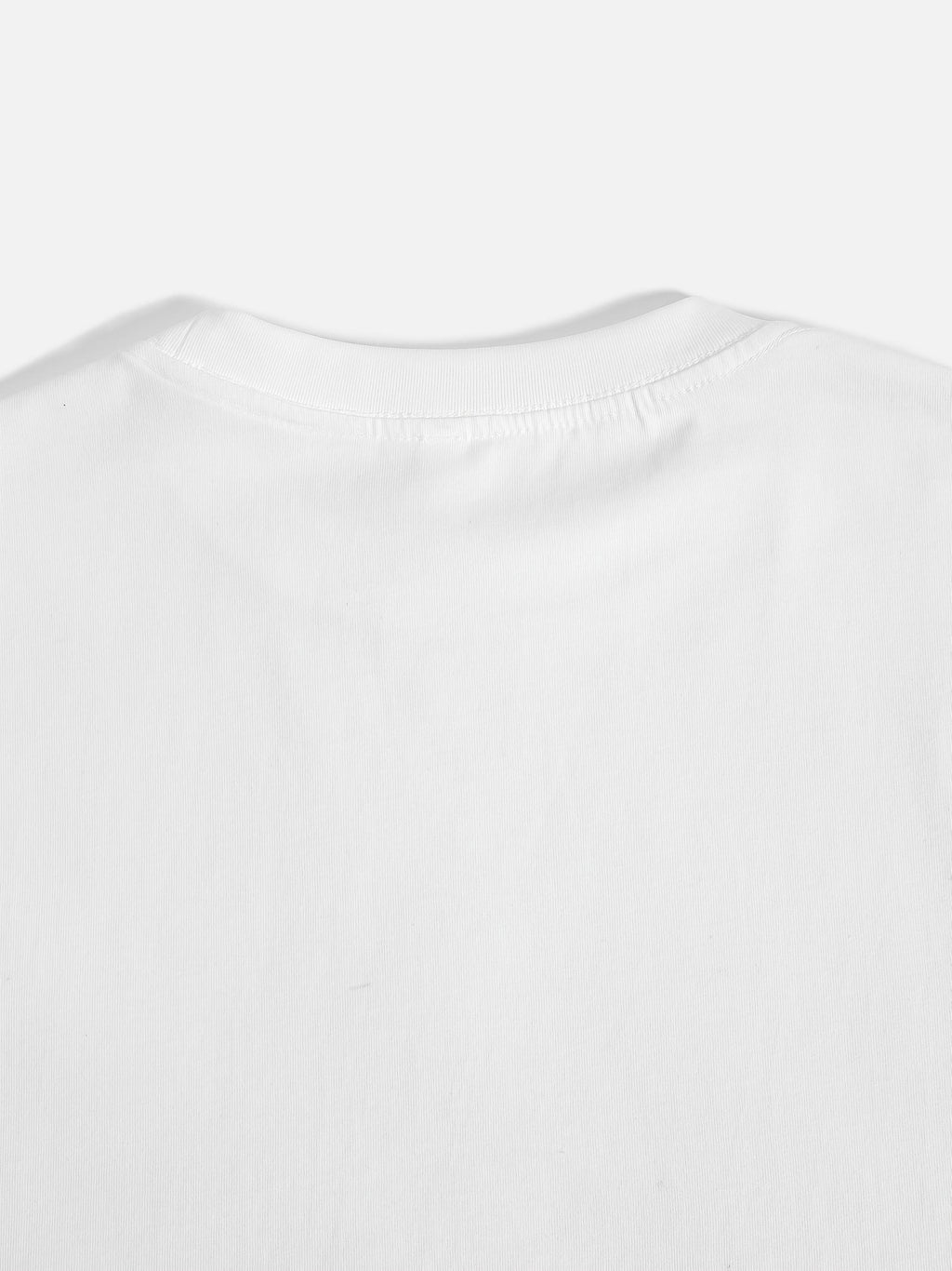 Pure - Cotton White T - shirt for Men: Simple and Bold Smiling Face Design