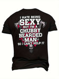 Plus Size Men's T-Shirt Hammer Skull