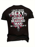 Plus Size Men's T-Shirt Hammer Skull