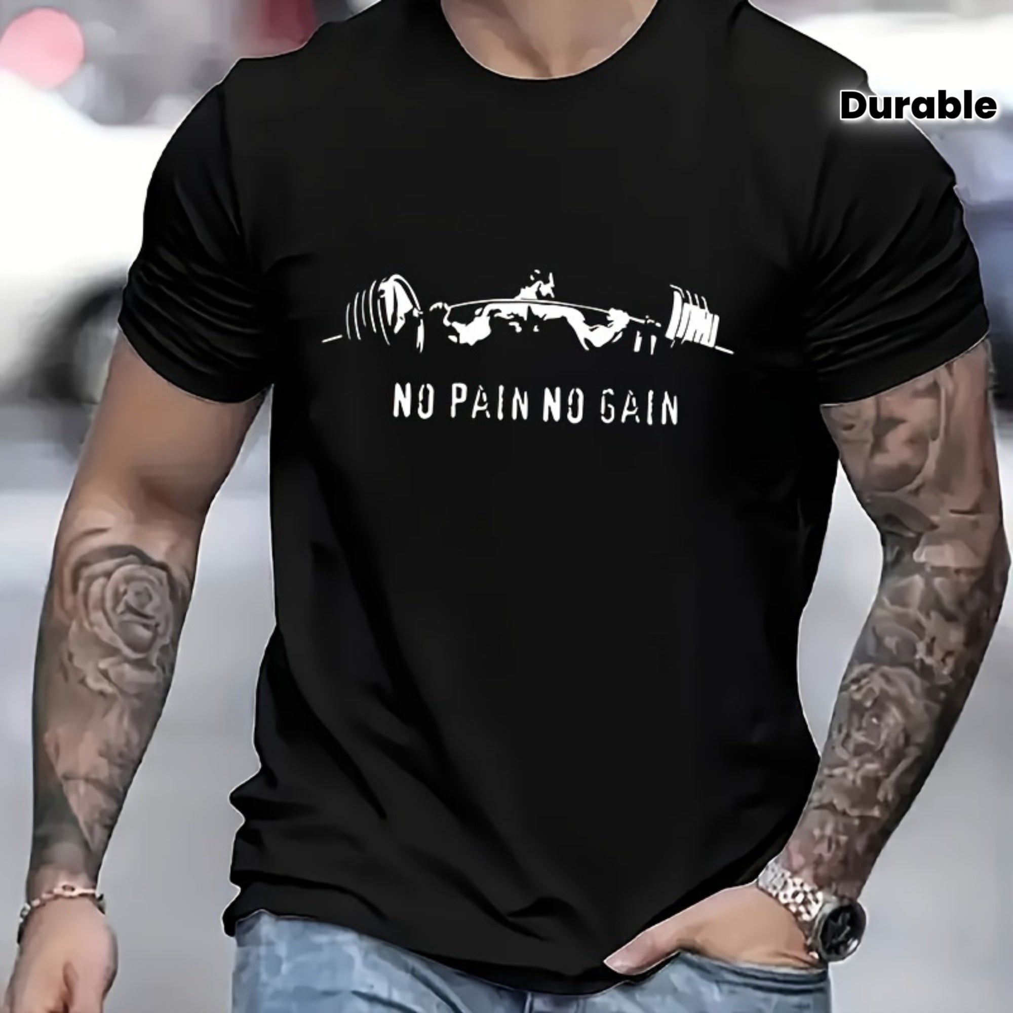 Mountain Camping Iron-On Heat Transfer Decal - for T-Shirts, Jeans, Backpacks - Durable & Washable Patch