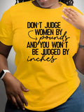 Plus Size - Plus Size - Plus Size Women'S Casual Short Sleeve T-Shirt