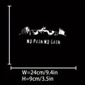Mountain Camping Iron-On Heat Transfer Decal - for T-Shirts, Jeans, Backpacks - Durable & Washable Patch