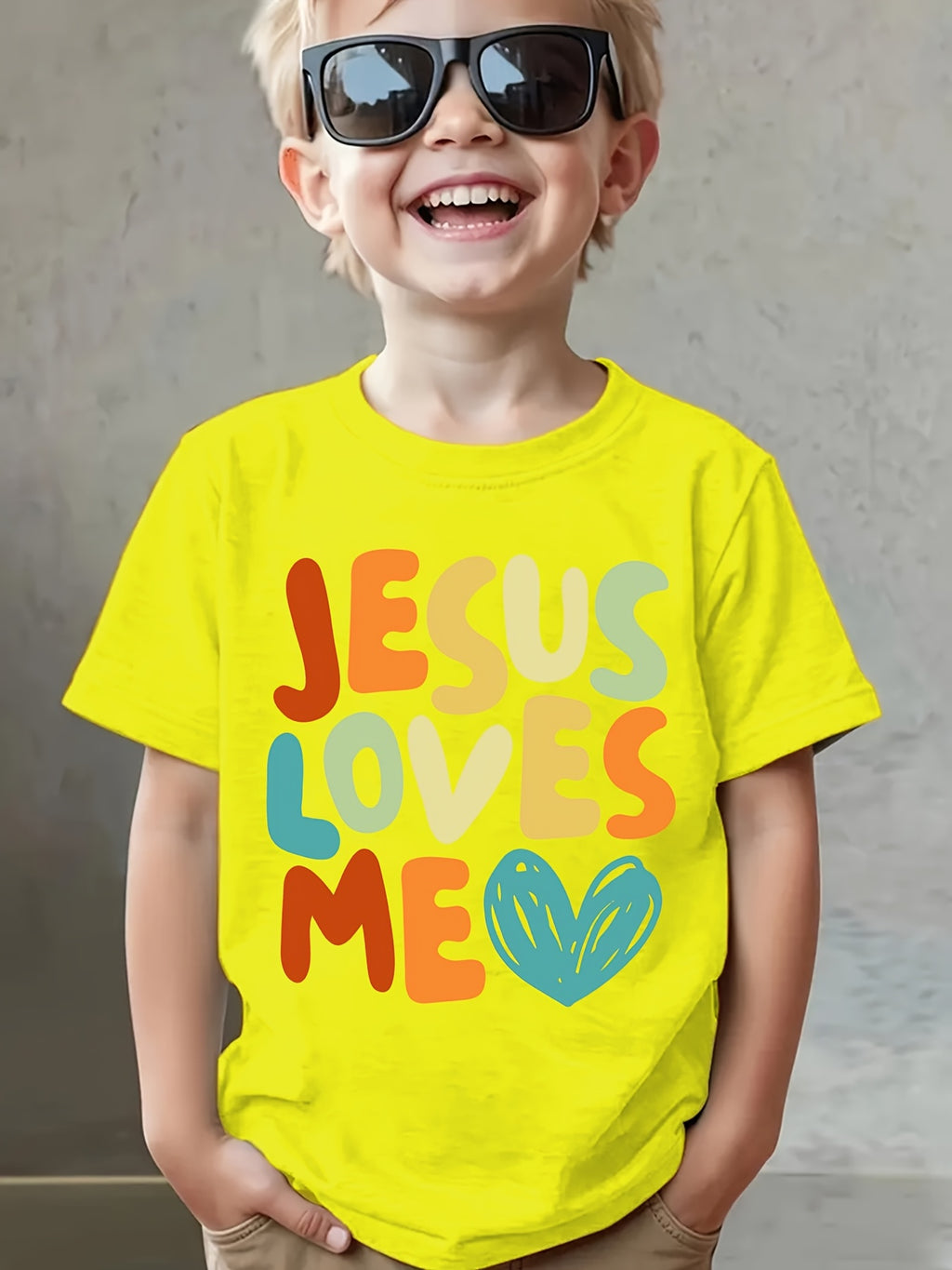 Summer Fashion Boys' Short Sleeve T-Shirt with Letter Print Casual Top NY-DX3235
