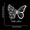 Butterfly Heat Transfer Stickers - DIY Washable Decals, Suitable for T-Shirts, Jeans, Backpacks | Mixed Colors, Polyester Material