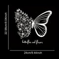 Butterfly Heat Transfer Stickers - DIY Washable Decals, Suitable for T-Shirts, Jeans, Backpacks | Mixed Colors, Polyester Material