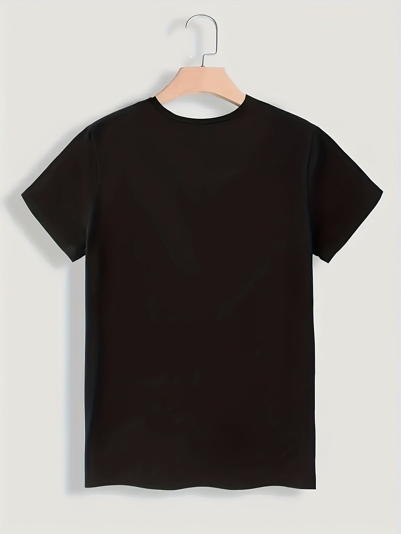 Pray Letter Print T-shirt, Casual Crew Neck Short Sleeve Top For Spring & Summer, Women's Clothing