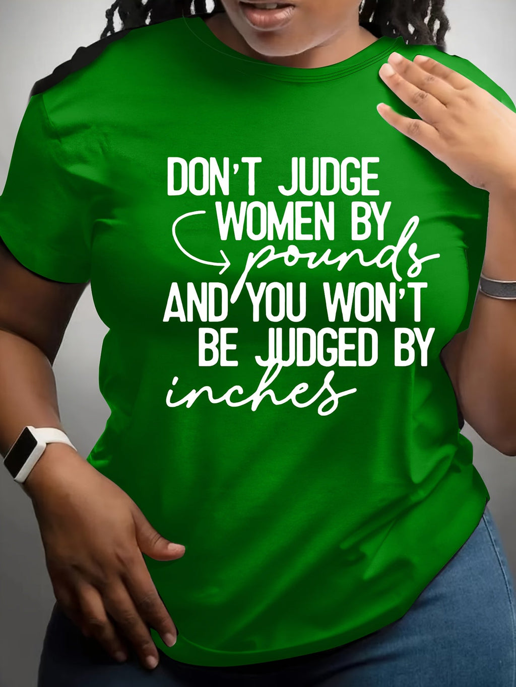 Plus Size - Plus Size - Plus Size Women'S Casual Short Sleeve T-Shirt