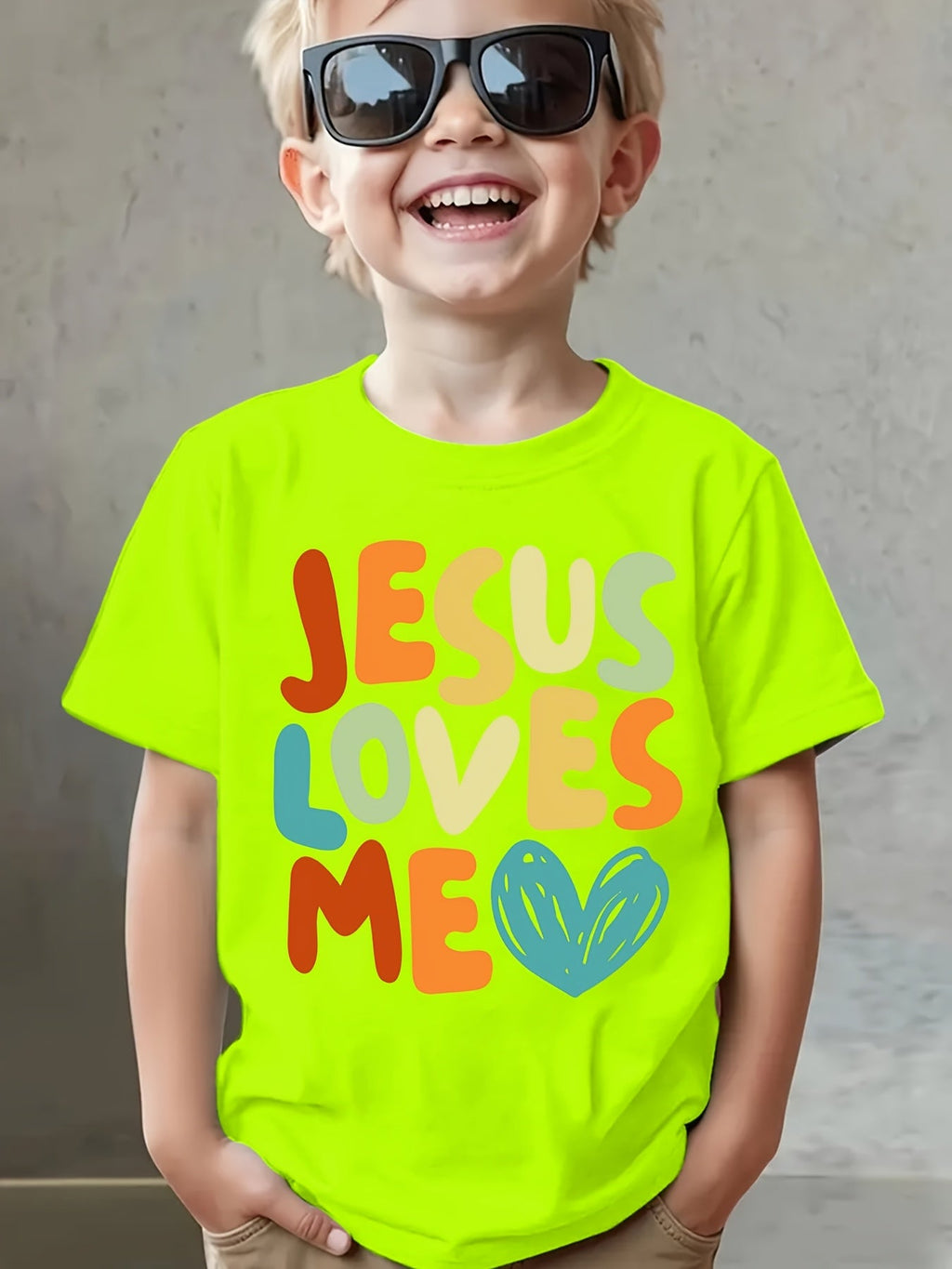 Summer Fashion Boys' Short Sleeve T-Shirt with Letter Print Casual Top NY-DX3235