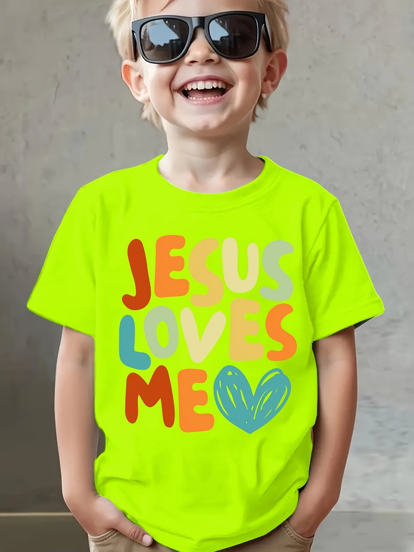 Summer Fashion Boys' Short Sleeve T-Shirt with Letter Print Casual Top NY-DX3235