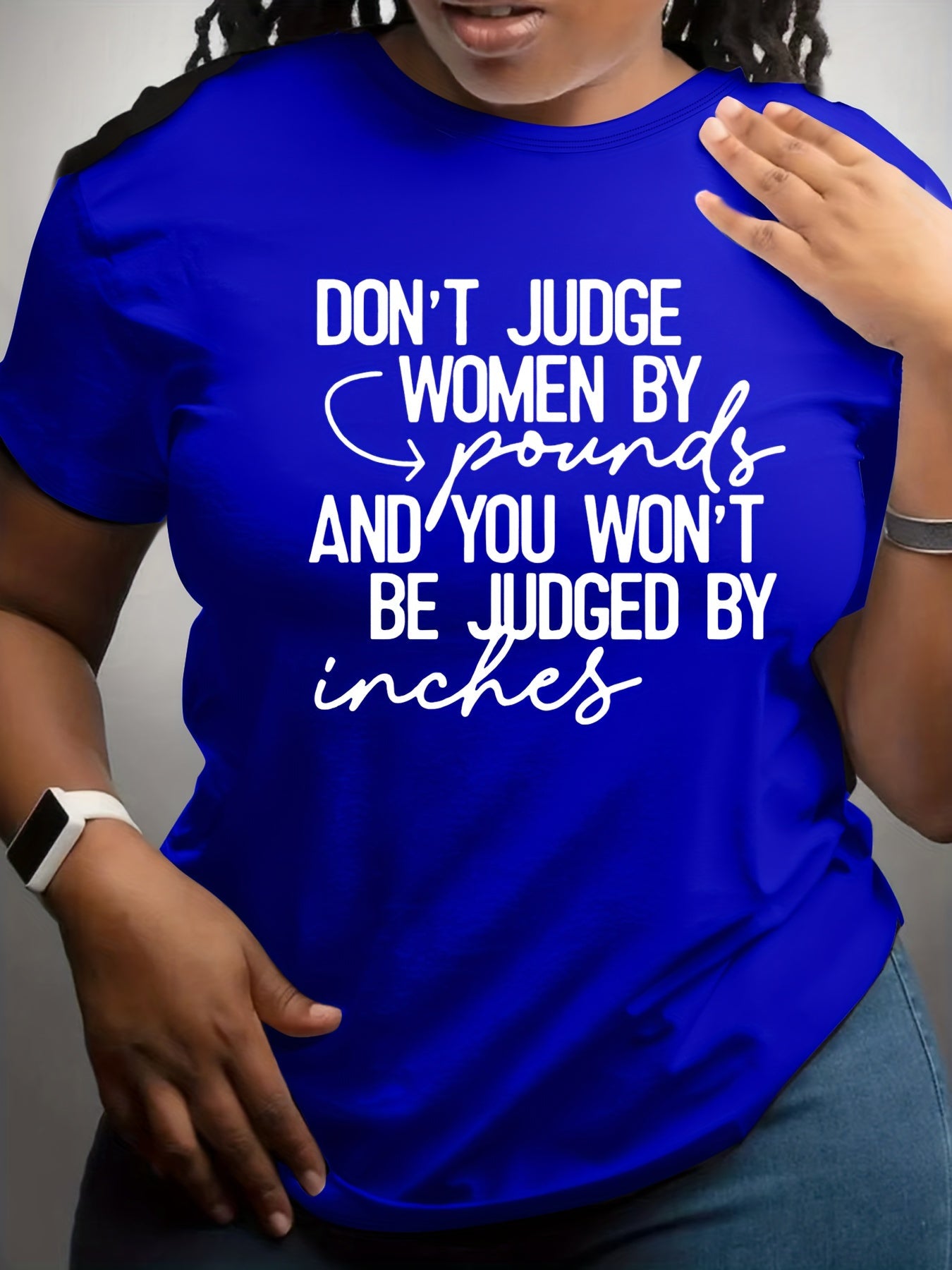 Plus Size - Plus Size - Plus Size Women'S Casual Short Sleeve T-Shirt