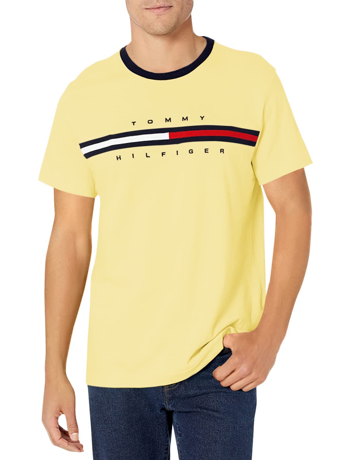 Tommy Hilfiger Mens Short Sleeve Tino T-Shirt