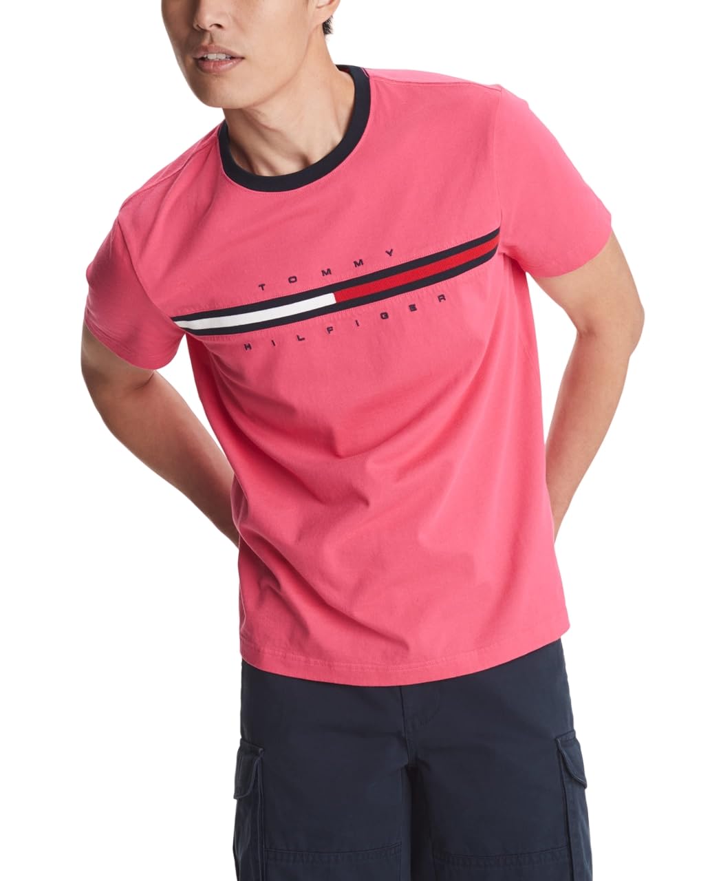 Tommy Hilfiger Mens Short Sleeve Tino T-Shirt