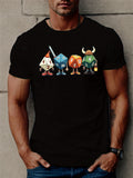 LET S ALL GO to THE DUNGEON Men's Short Sleeve T-shirt Summer T-shirt Top