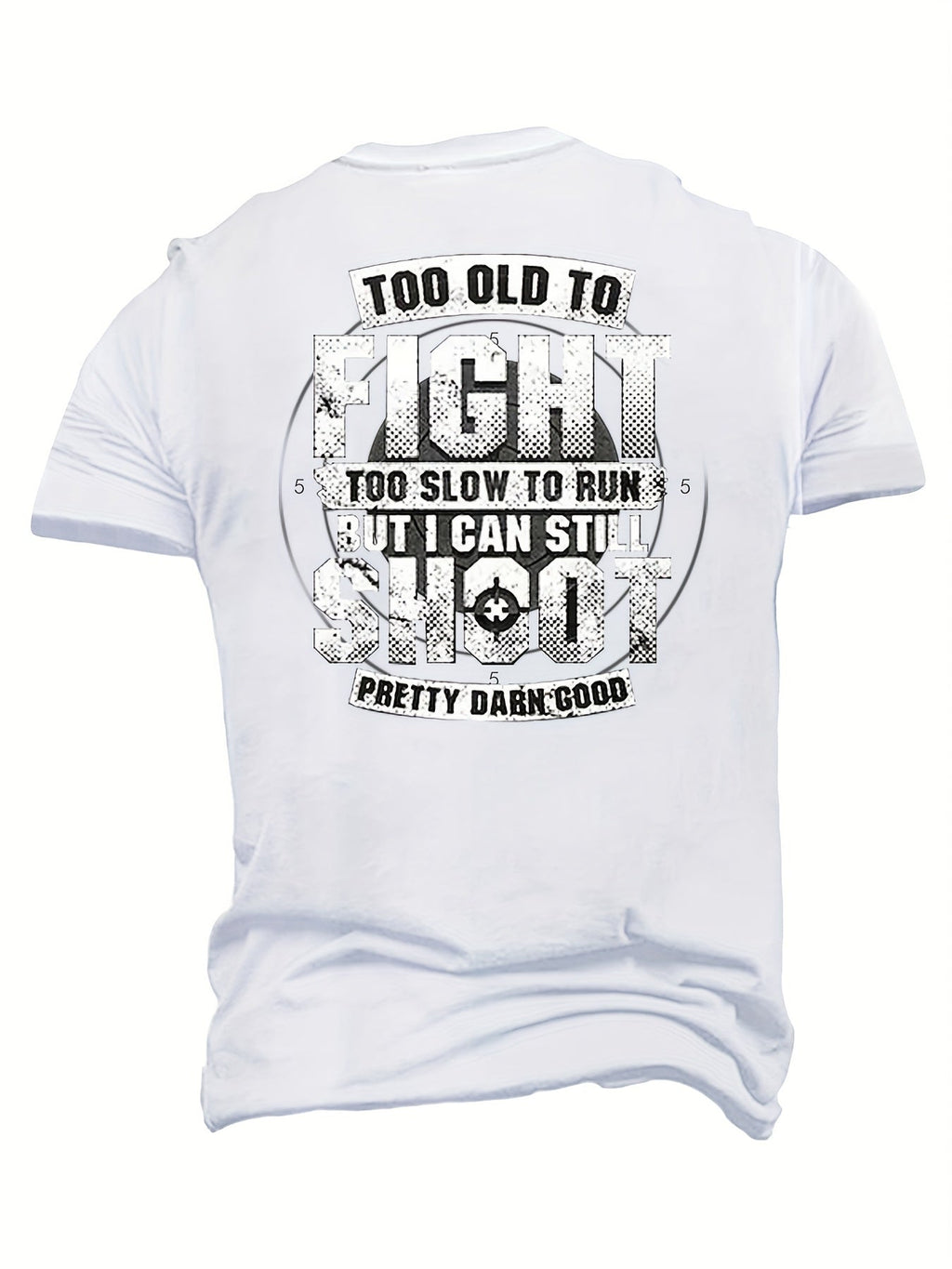 Plus Size Men's T-Shirt Hammer Skull