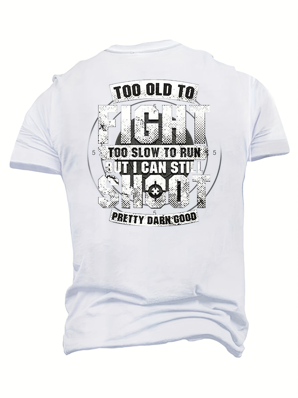 Plus Size Men's T-Shirt Hammer Skull