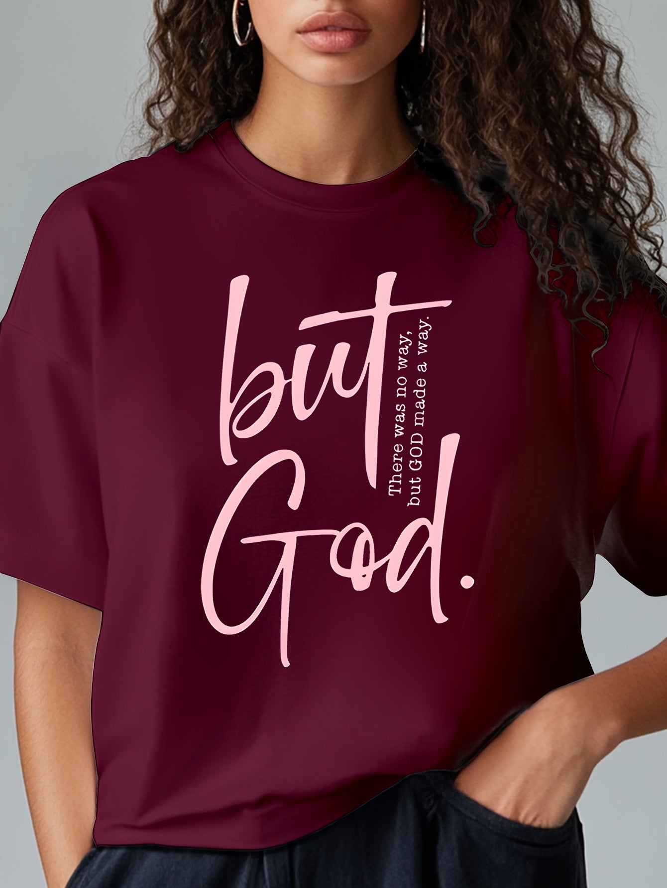 Multiple Colors Available Loose Fit T-Shirt - God's Grace Print - 100% Cotton Tee - Perfect for Gospel Meetings Or Church Services Choir Evangelistic Meeting Gospel Summer Camp Good Friday Easter Pentecost American Processing
