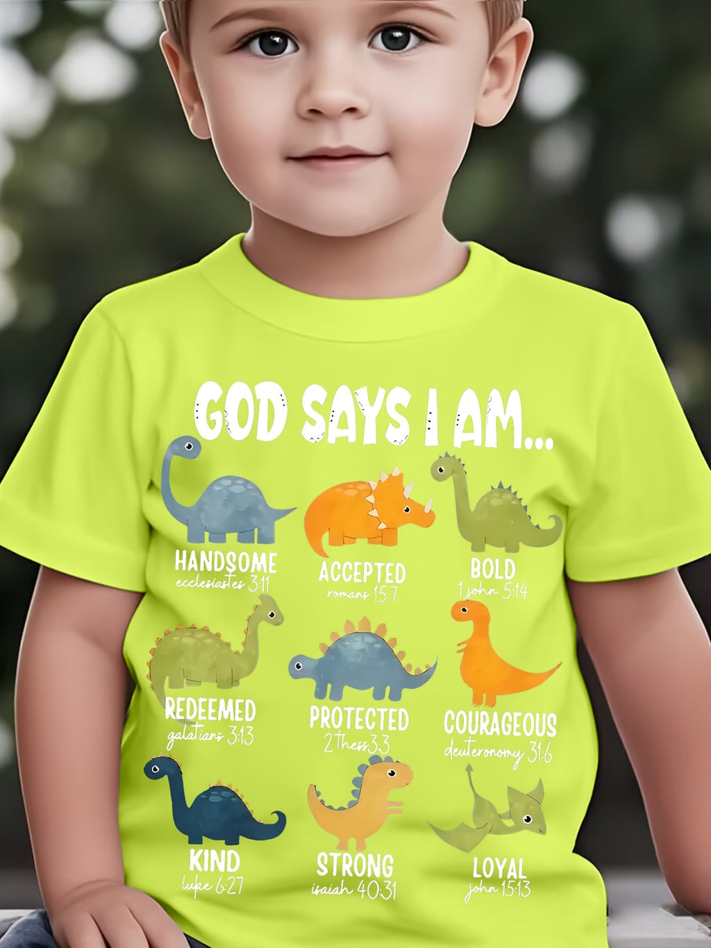 Dinosaur Cartoon Kids Short Sleeve T-Shirt for Boys and Girls, New Summer Breathable Cool Printed Short Sleeve T-Shirt Top