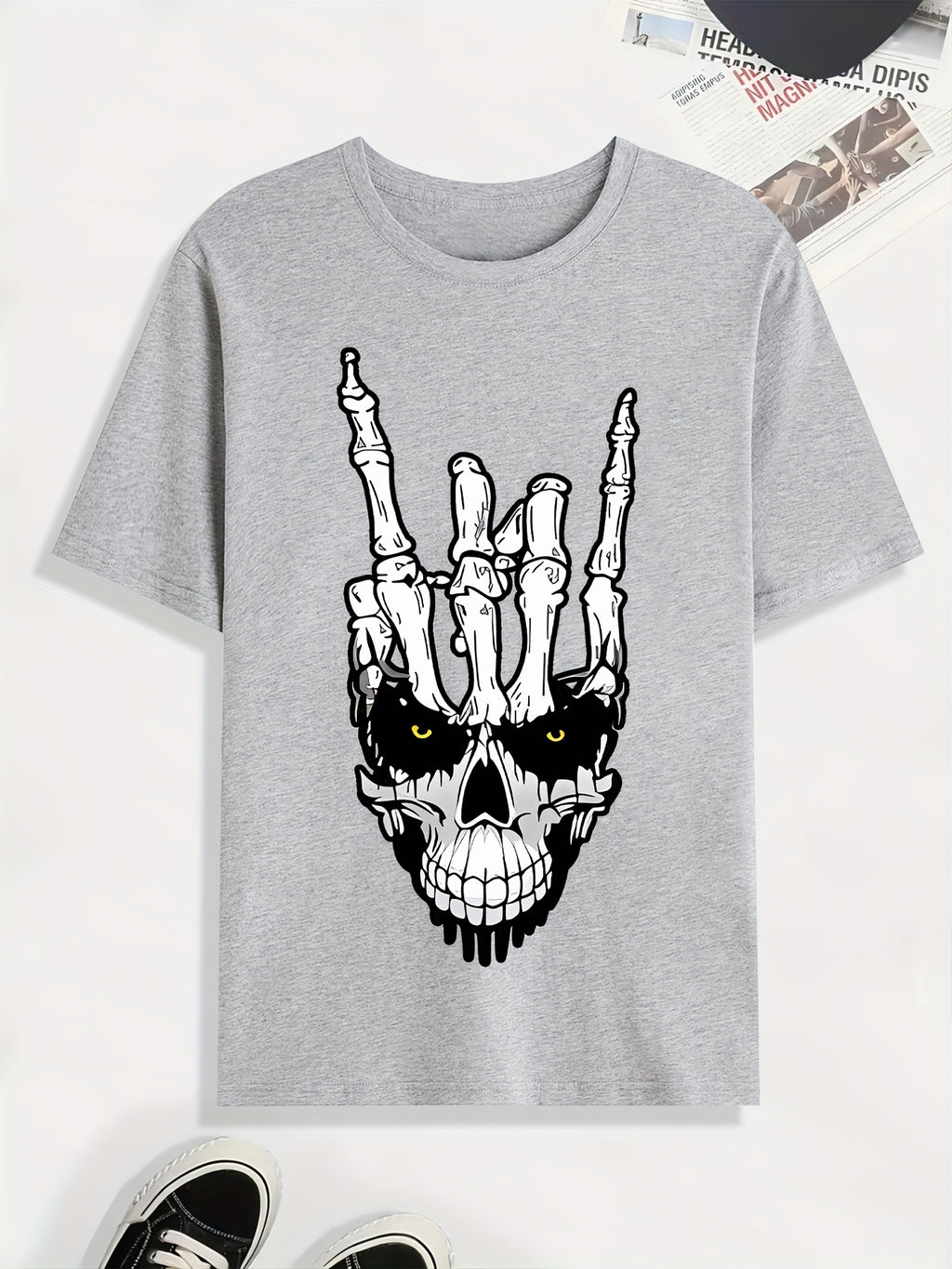 Men's Fashion Casual Printed Short Sleeve