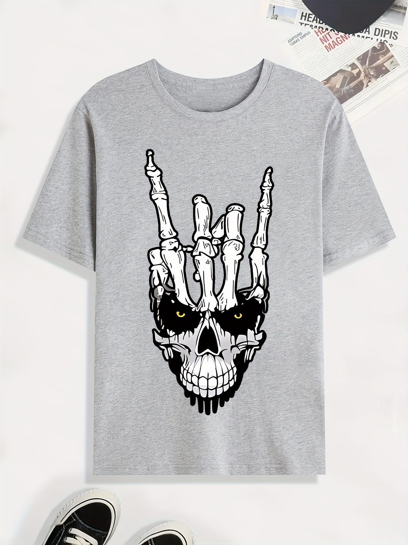 Men's Fashion Casual Printed Short Sleeve