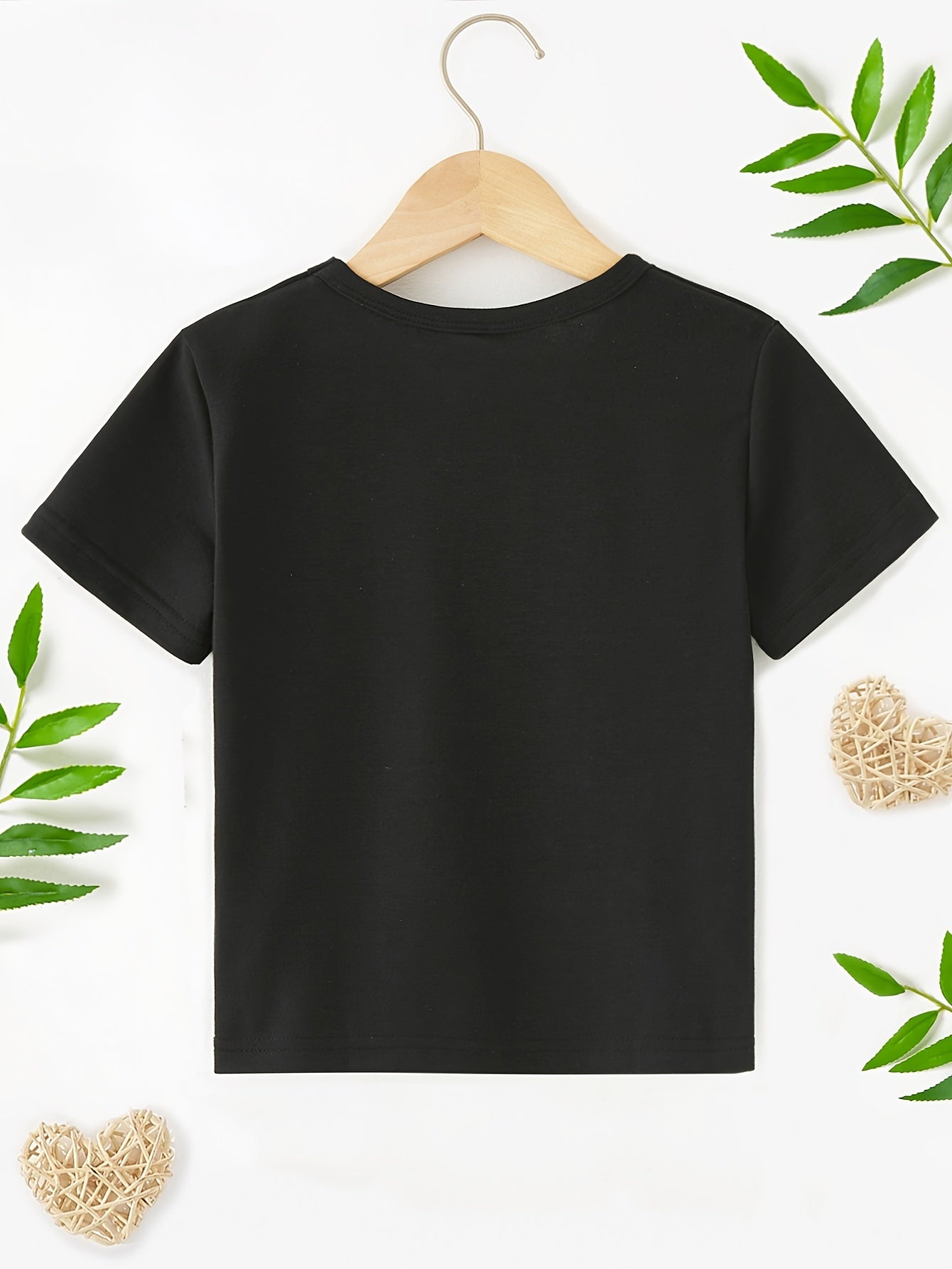 TX31220 Boy JUST A BOY WHO LOVES MONSTER TRUCKS Truck Print Casual Round Neck T-shirt