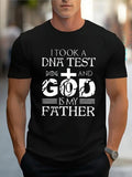 Mens TShirt Comfortable Crew Neck Casual Cotton ShortSleeves Soft Breathable Top Menswear Tshirt Summer Spring Streetwear Cotton Fabric Trendy Letter Print