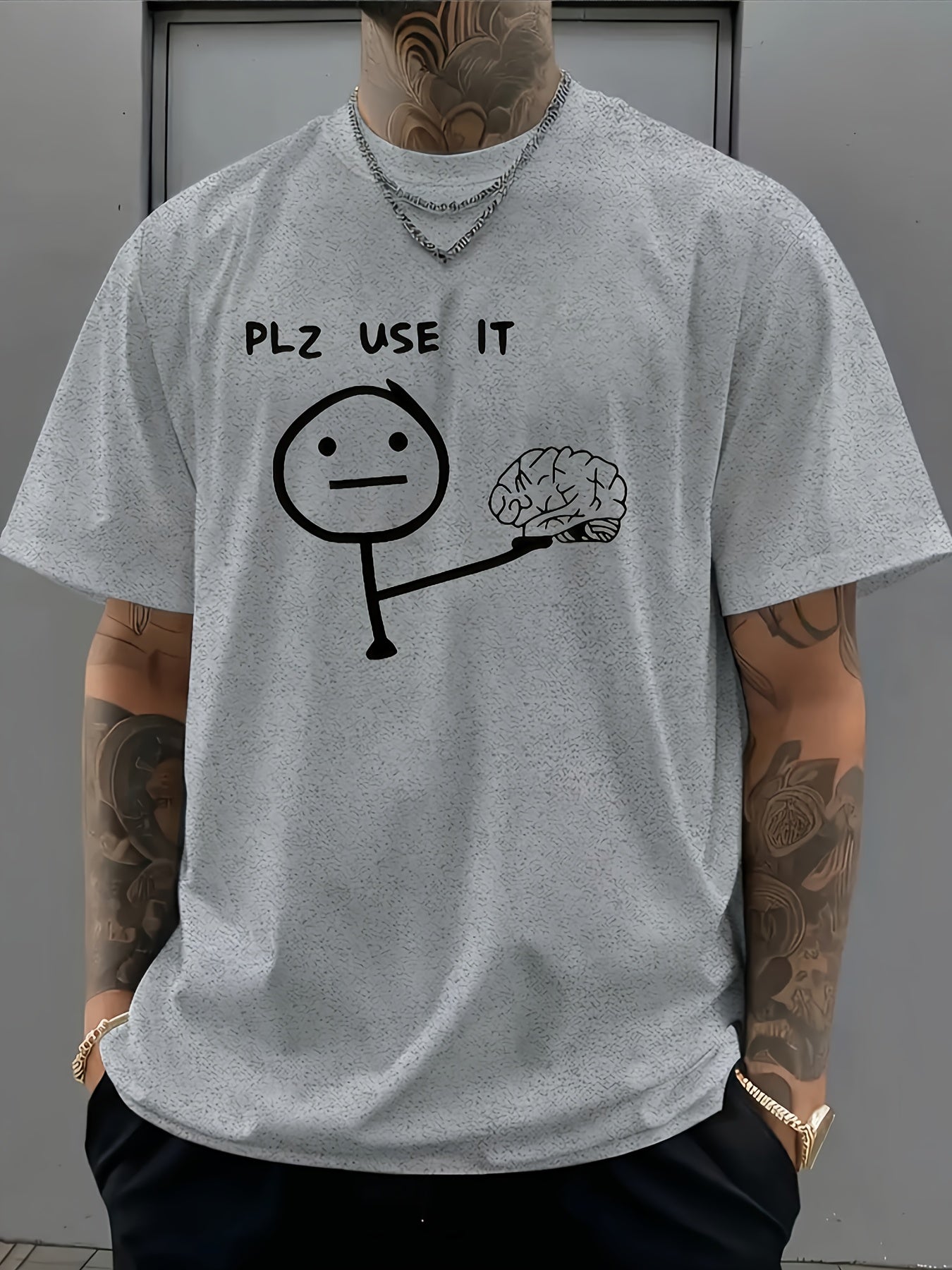 Men'S Print Casual T-Shirt