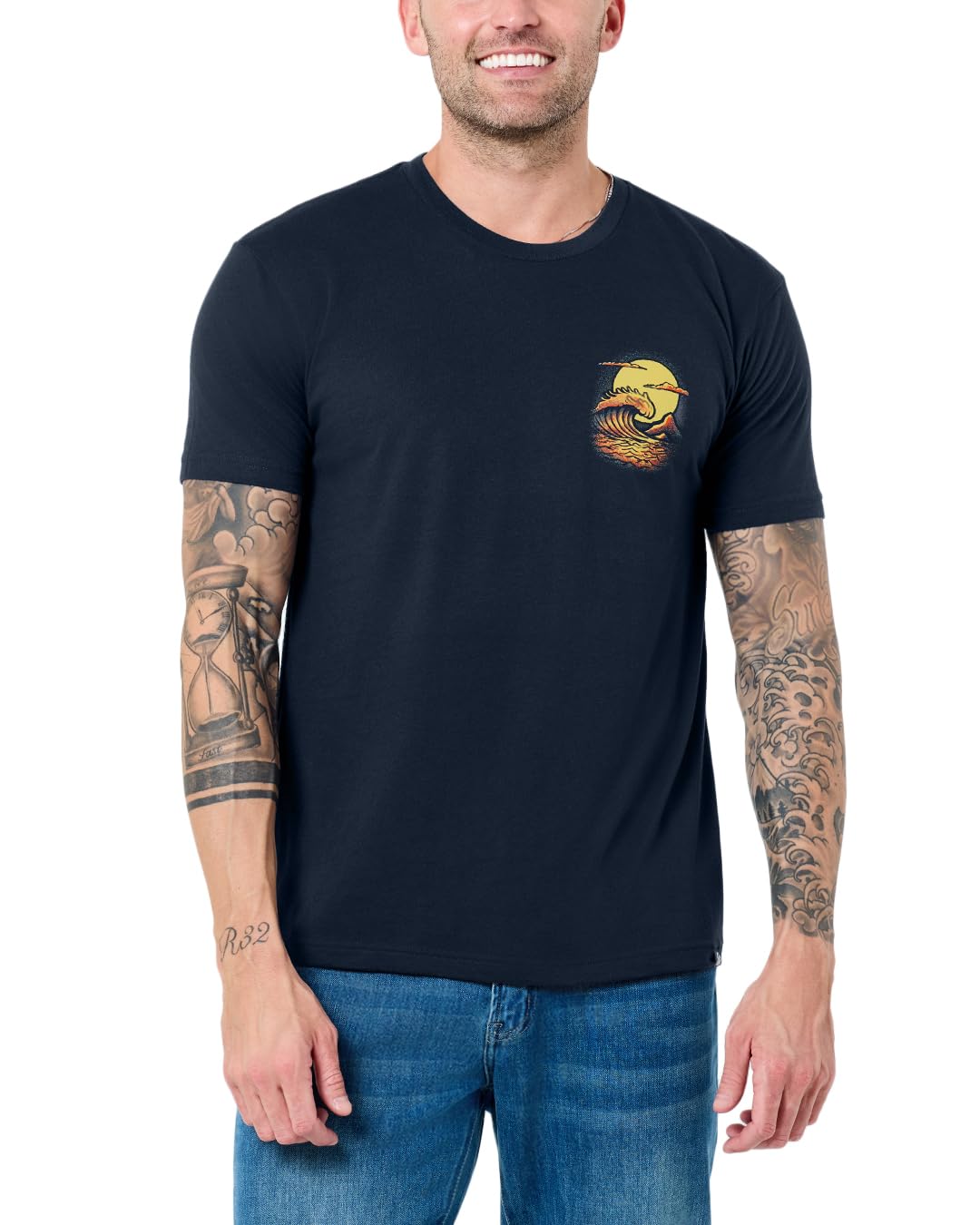 INTO THE AM Men's Graphic T-Shirts S - 4XL Premium Short Sleeve Tees Cool Nature Designs