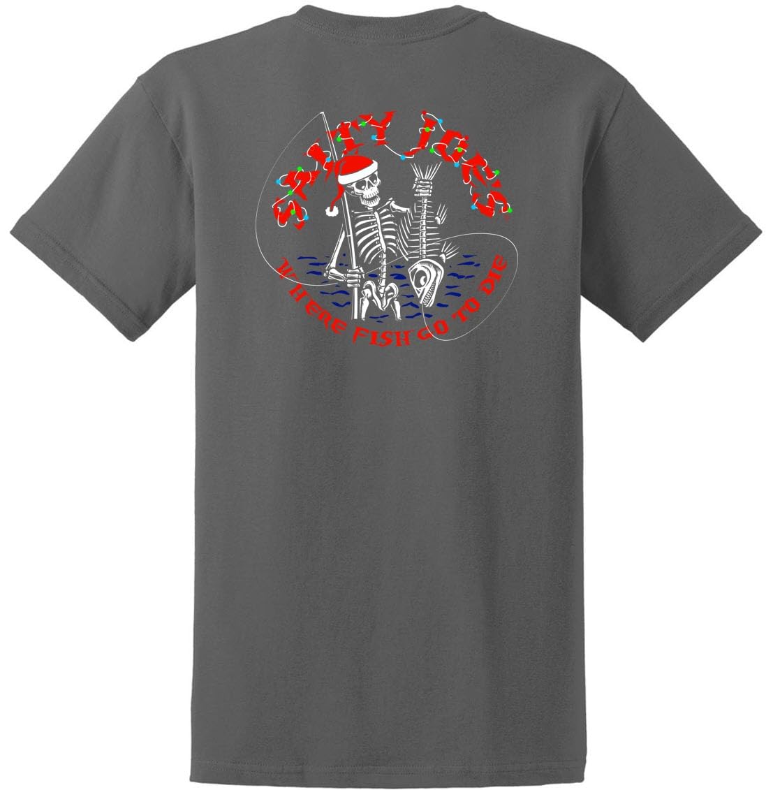Salty Joes Men's Graphic Logo Heavyweight Cotton T-Shirts in Regular, Big and Tall