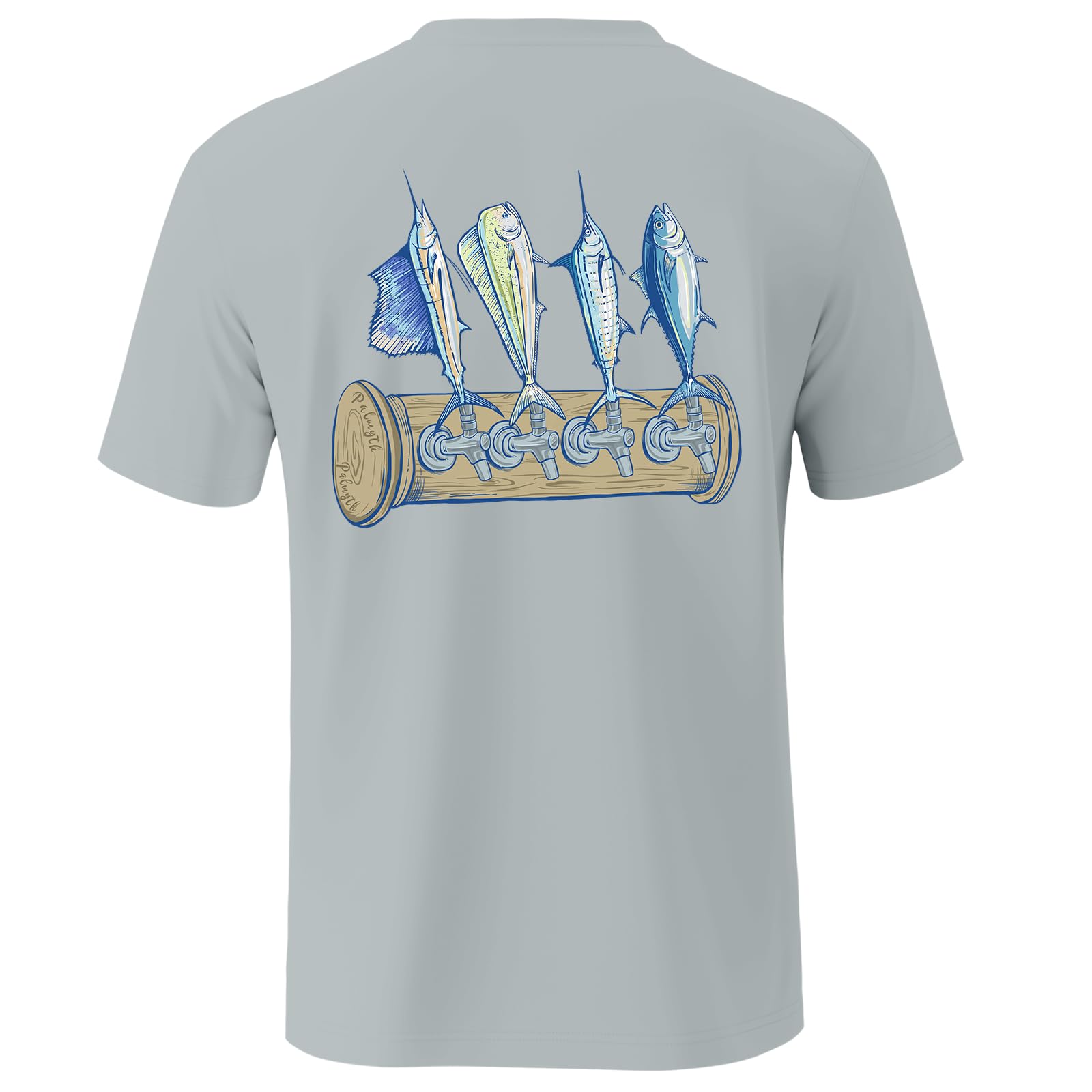 Palmyth Fishing Shirts for Men Sun Protection Shirts Short Sleeve UPF 50+ T-Shirt Tee Quick Dry