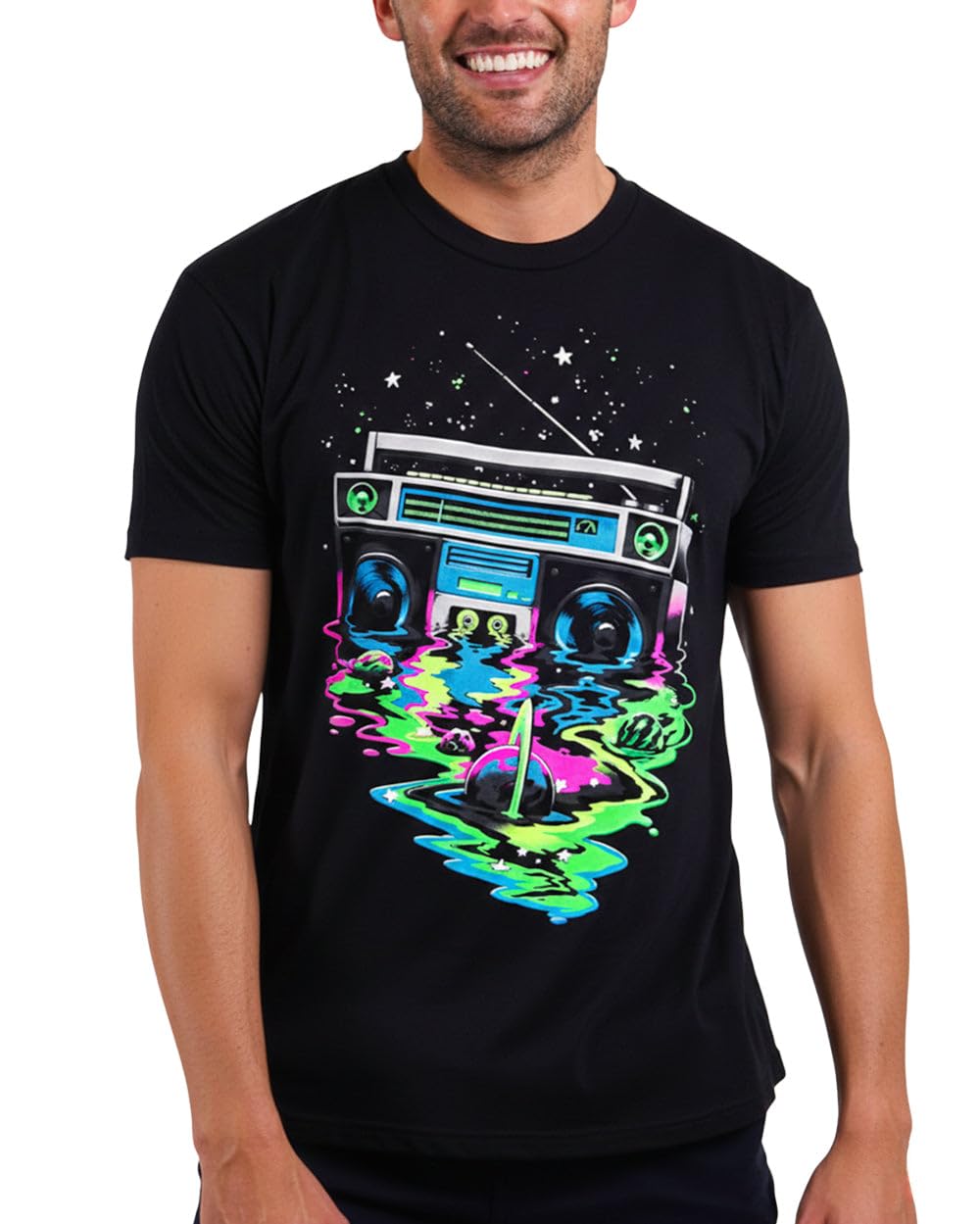 INTO THE AM Men's Graphic T-Shirts S - 4XL Premium Short Sleeve Tees Cool Nature Designs