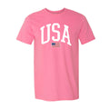 USA Graphic T-Shirt for Men & Women – 4th of July Patriotic American Flag Tee – Soft Cotton Casual Shirt