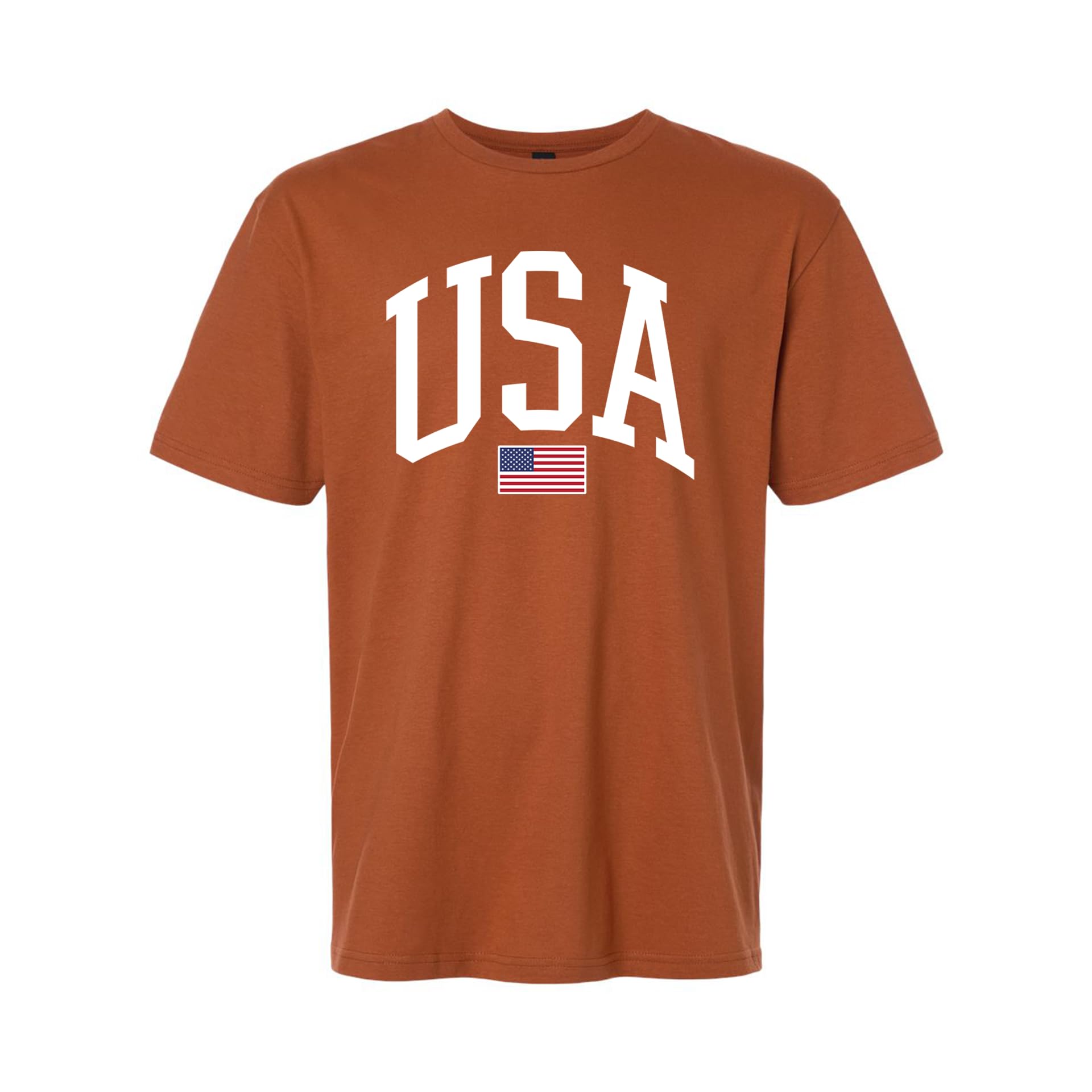 USA Graphic T-Shirt for Men & Women – 4th of July Patriotic American Flag Tee – Soft Cotton Casual Shirt