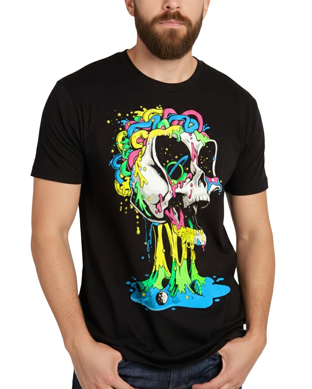 INTO THE AM Men's Graphic T-Shirts S - 4XL Premium Short Sleeve Tees Cool Nature Designs