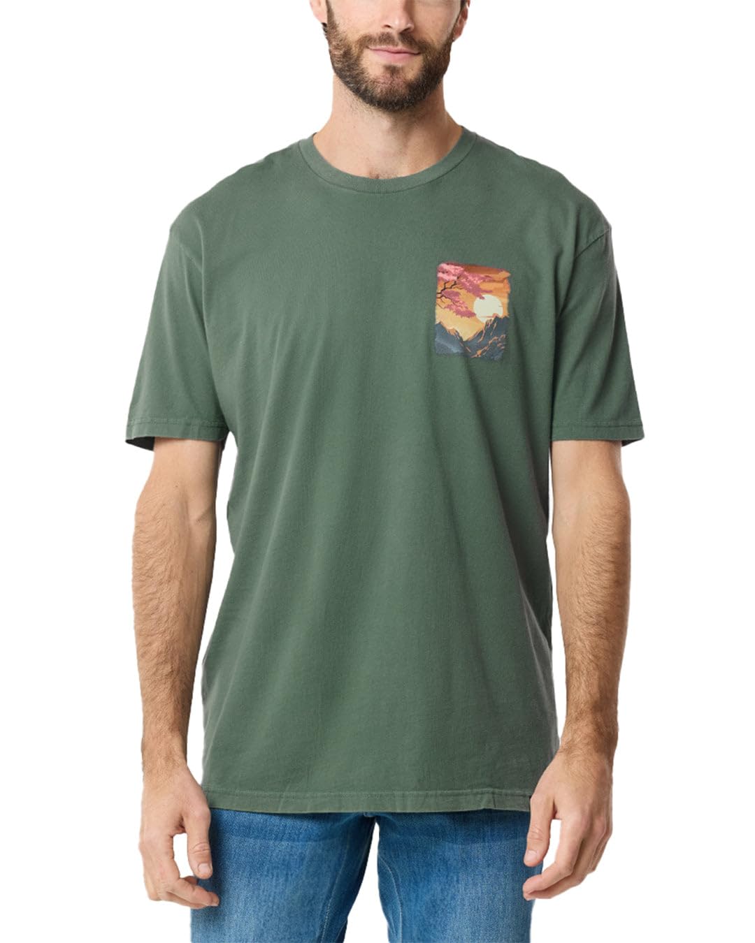 INTO THE AM Men's Graphic T-Shirts S - 4XL Premium Short Sleeve Tees Cool Nature Designs