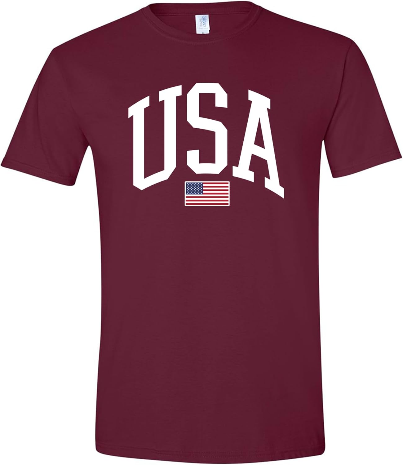 USA Graphic T-Shirt for Men & Women – 4th of July Patriotic American Flag Tee – Soft Cotton Casual Shirt