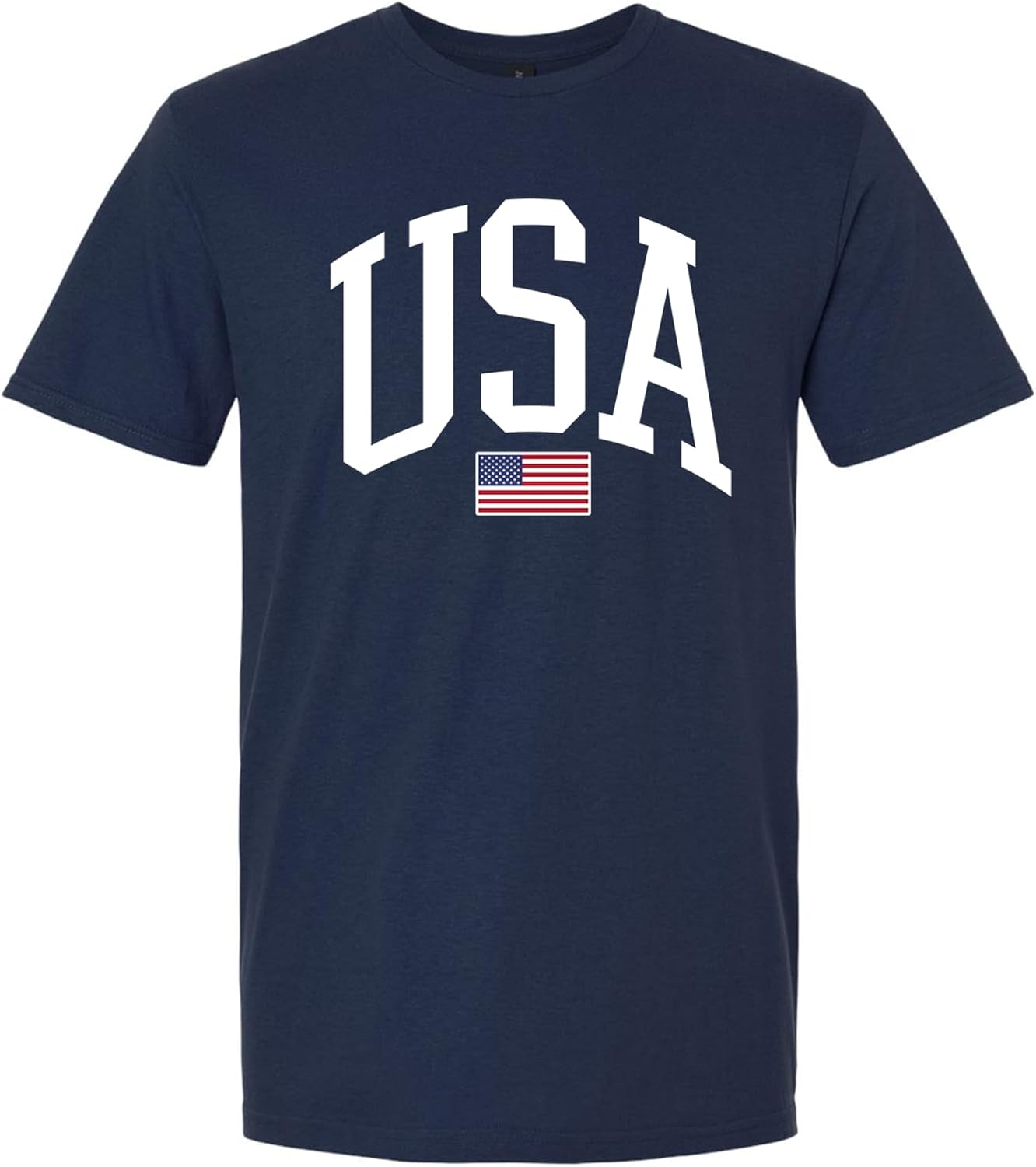 USA Graphic T-Shirt for Men & Women – 4th of July Patriotic American Flag Tee – Soft Cotton Casual Shirt