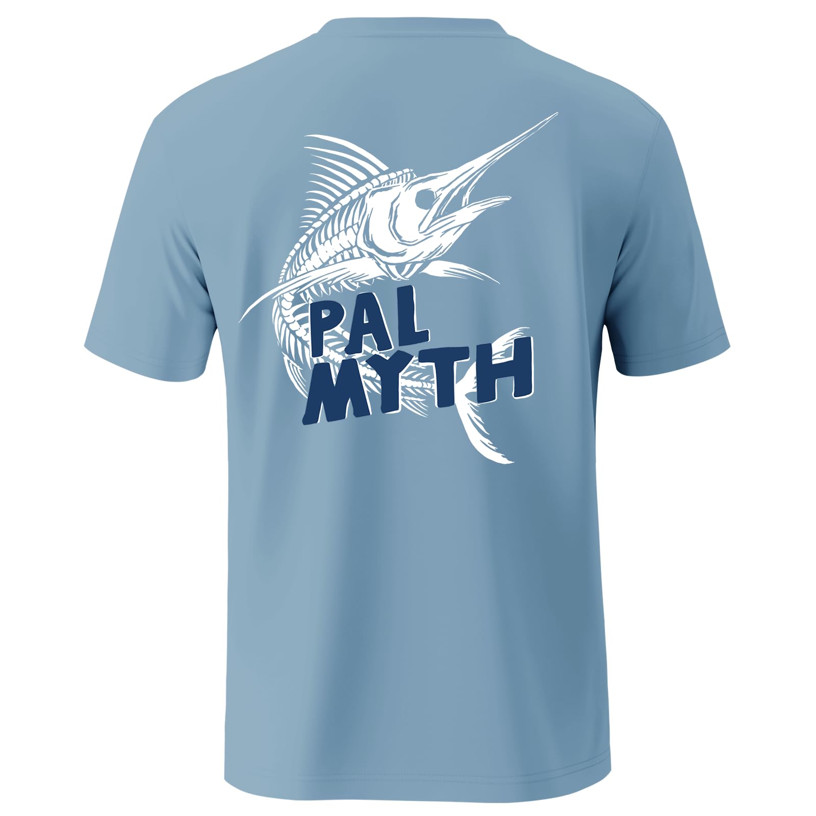 Palmyth Fishing Shirts for Men Sun Protection Shirts Short Sleeve UPF 50+ T-Shirt Tee Quick Dry