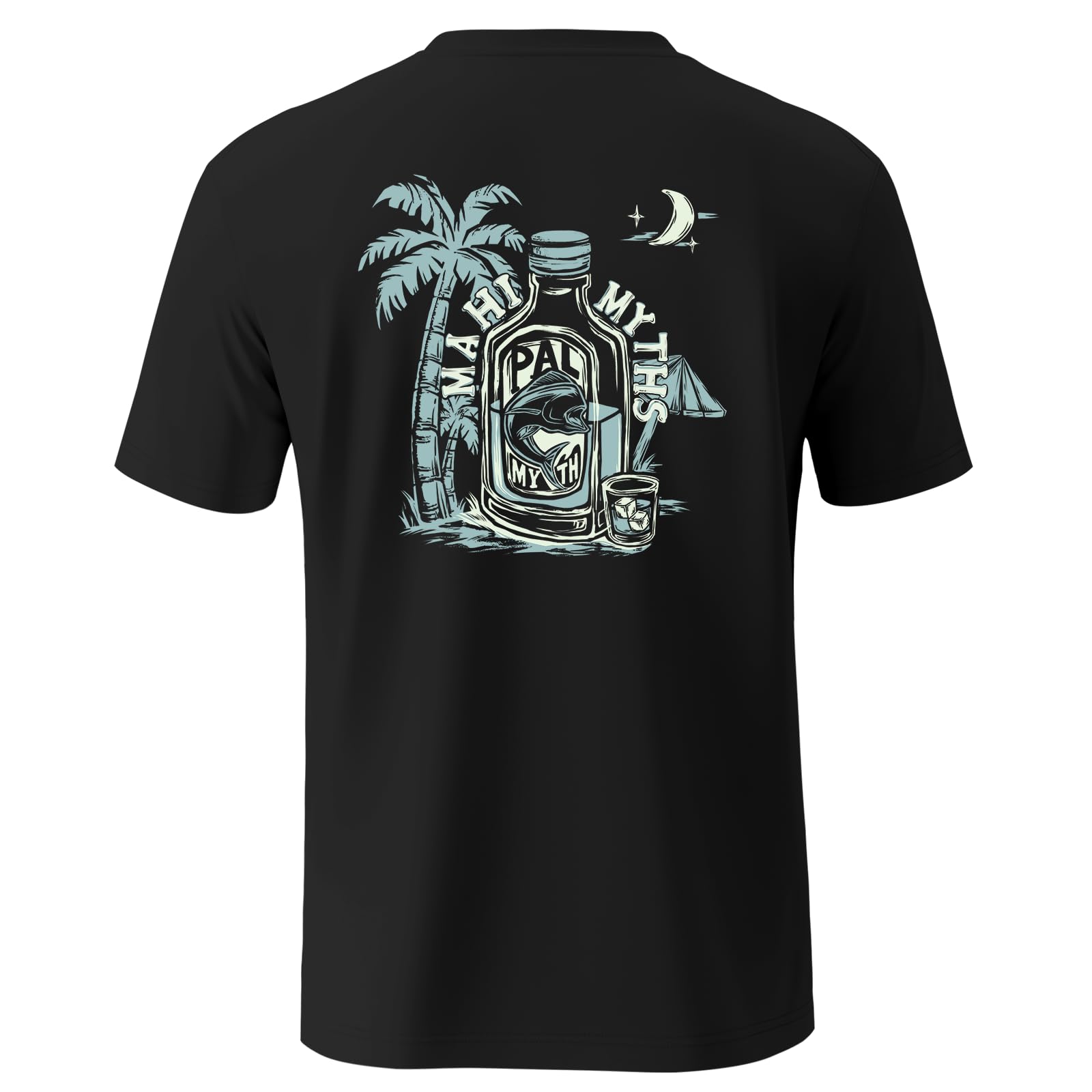 Palmyth Fishing Shirts for Men Sun Protection Shirts Short Sleeve UPF 50+ T-Shirt Tee Quick Dry