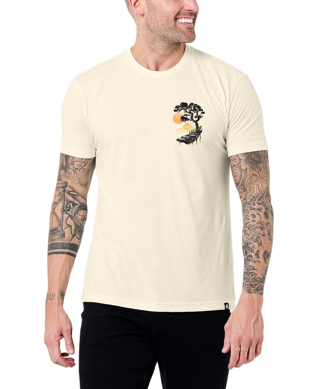 INTO THE AM Men's Graphic T-Shirts S - 4XL Premium Short Sleeve Tees Cool Nature Designs