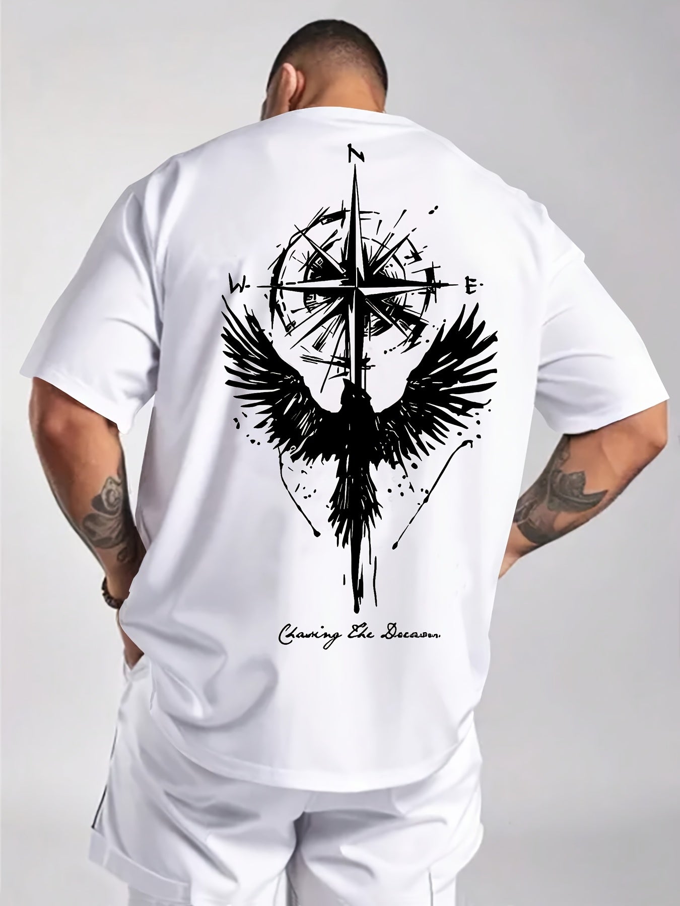 Men'S Summer Short Sleeve Printed T-Shirt
